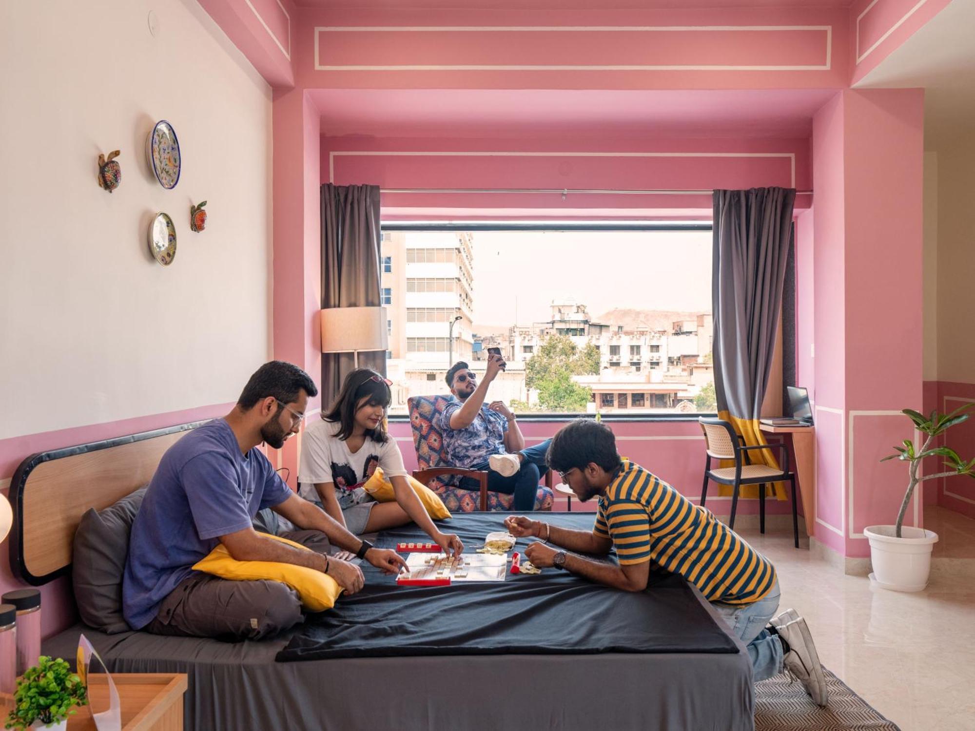 The Hosteller Jaipur, Mi Road Exterior foto