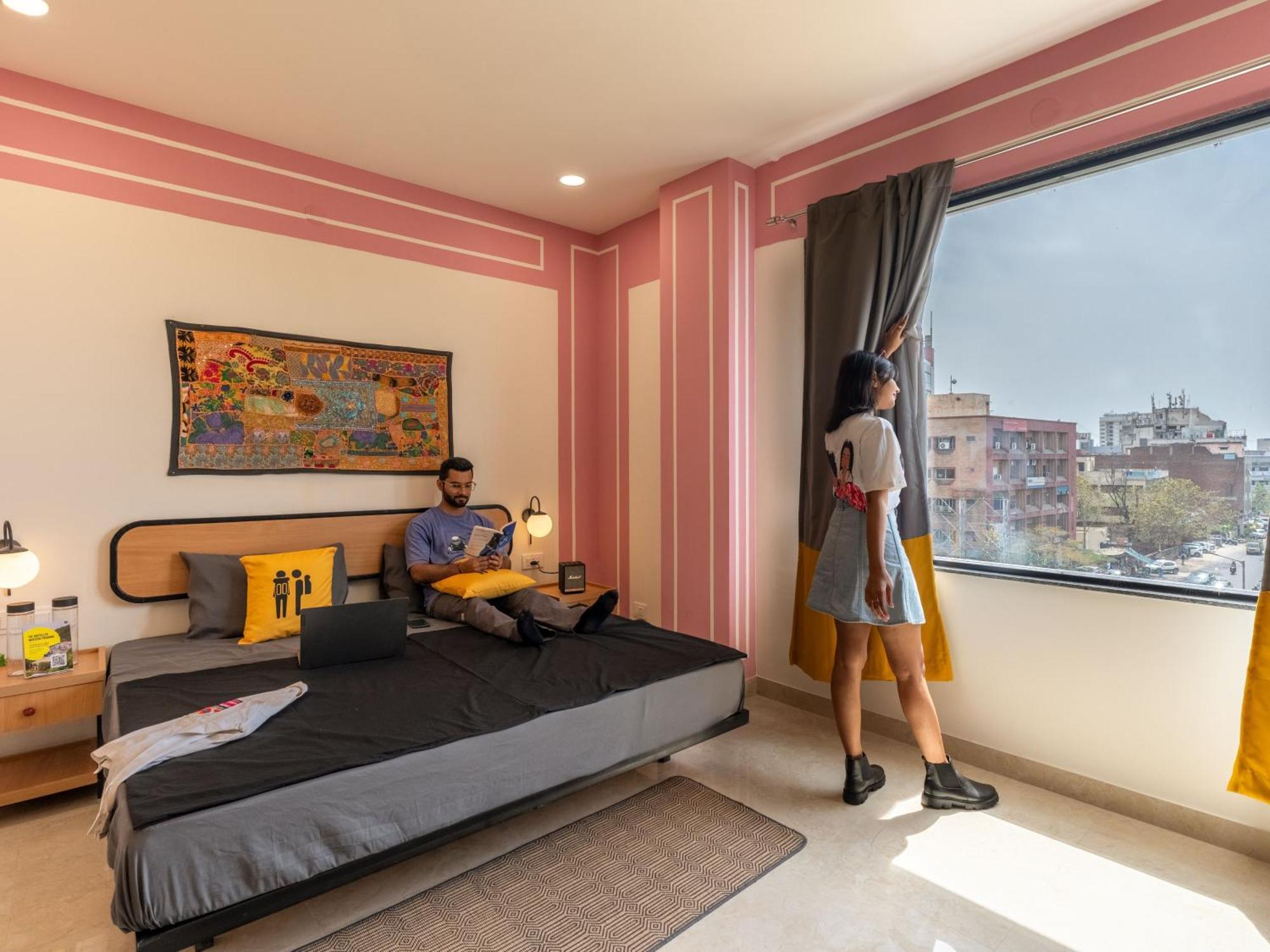 The Hosteller Jaipur, Mi Road Exterior foto
