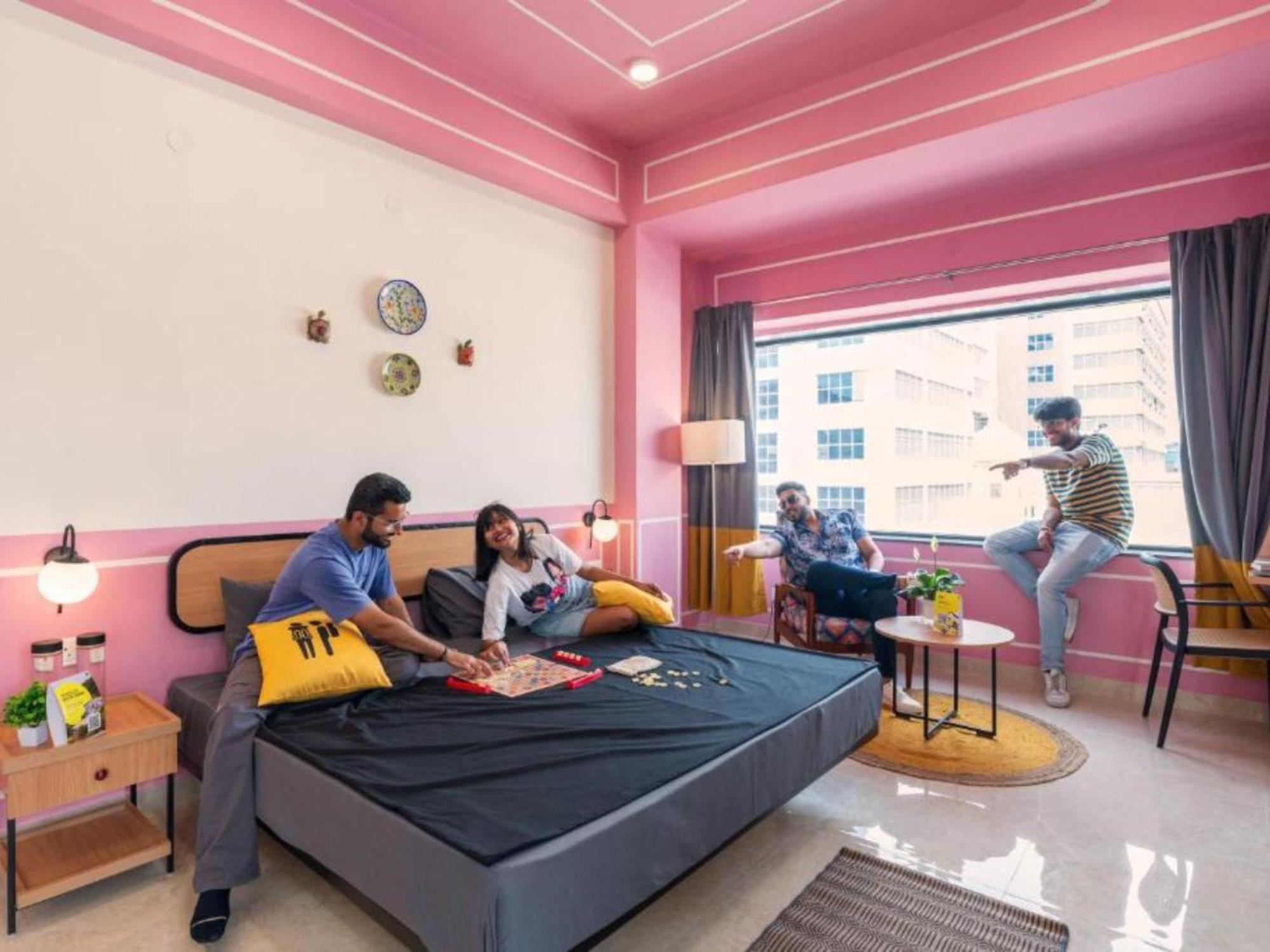 The Hosteller Jaipur, Mi Road Exterior foto